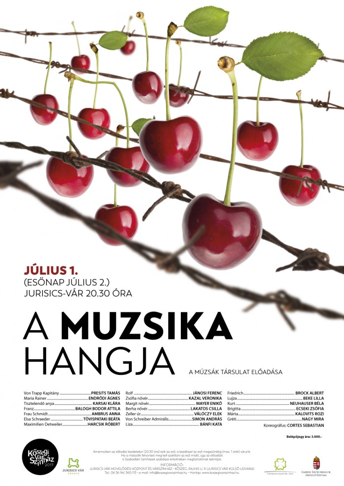 A muzsika hangja plakát A muzsika hangja plakát